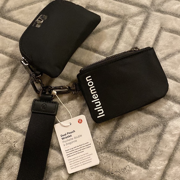 NEW LULULEMON Dual Pouch Wristlet - Picture 16 of 16